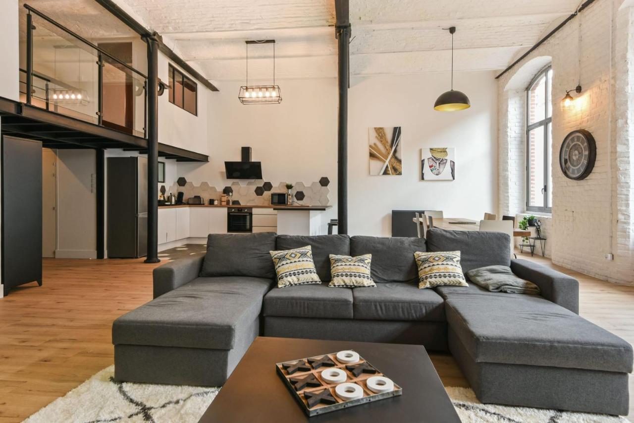 Loft De L'Usine - Welkeys Leilighet Tourcoing Eksteriør bilde